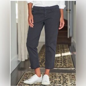 Frank & Eileen WICKLOW The Italian Chino Pants in washed black